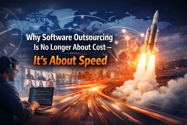 Why Software Outsourcing Is No Longer About Cost - It’s About Speed